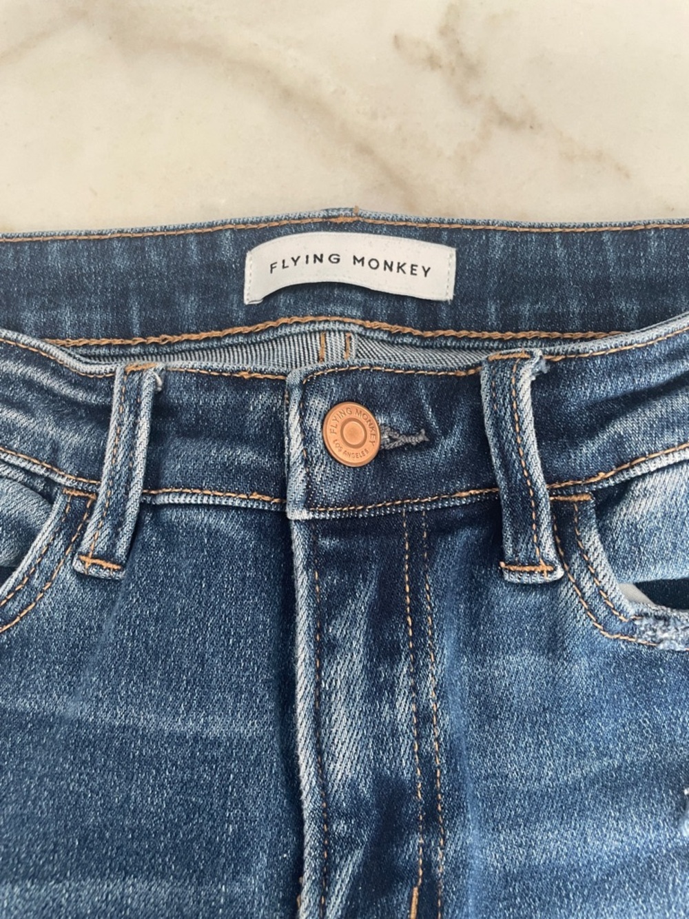 Flying Monkey Medium Wash Denim Jeans